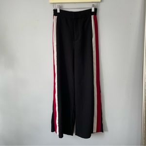 ZARA CROP FLARE TROUSERS
